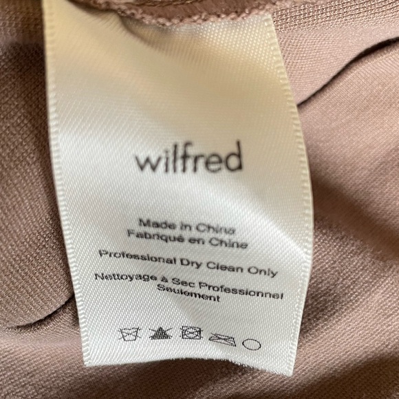 Aritzia Wilfred Lis Taupe Pencil Skirt - Picture 3 of 9